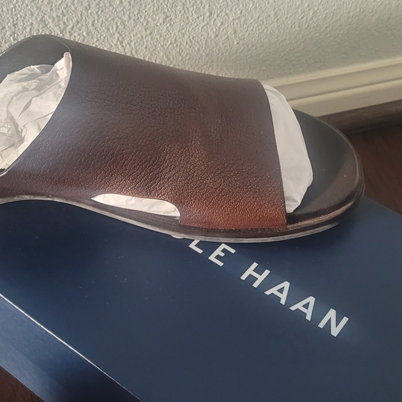 Cole Haan leather slides - Picture 9 of 14